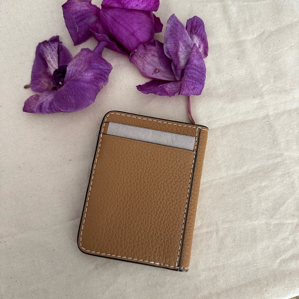 NWT! TORY BURCH Thea Bi Fold Color Wallet  tiramisu - Picture 6 of 7